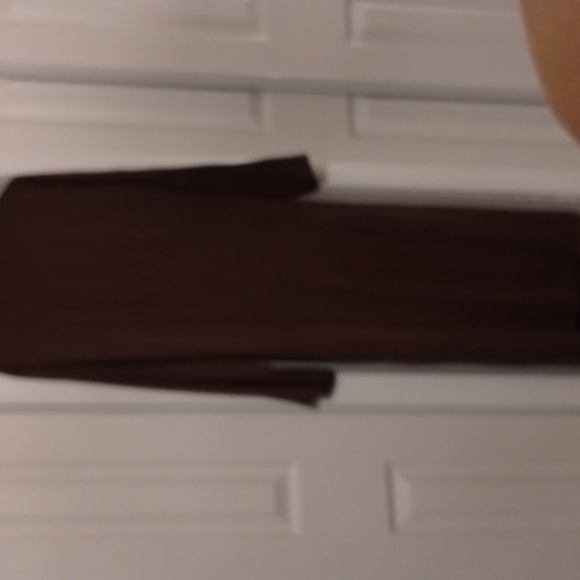 NWT Oddbird Aydin Long Sleeve Wrap Dress Brown M - Picture 10 of 10